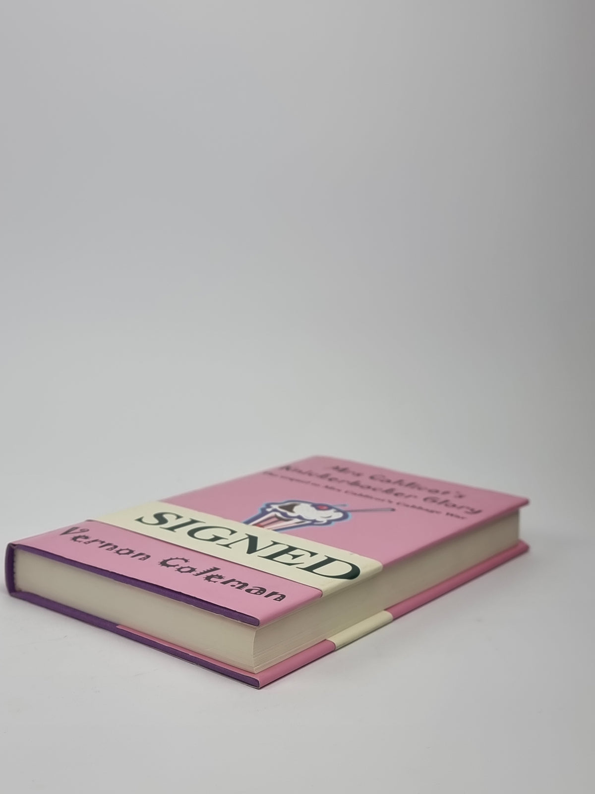 Mrs Caldicot's Knickerbocker Glory, Vernon Coleman — 1st Edition, Signed