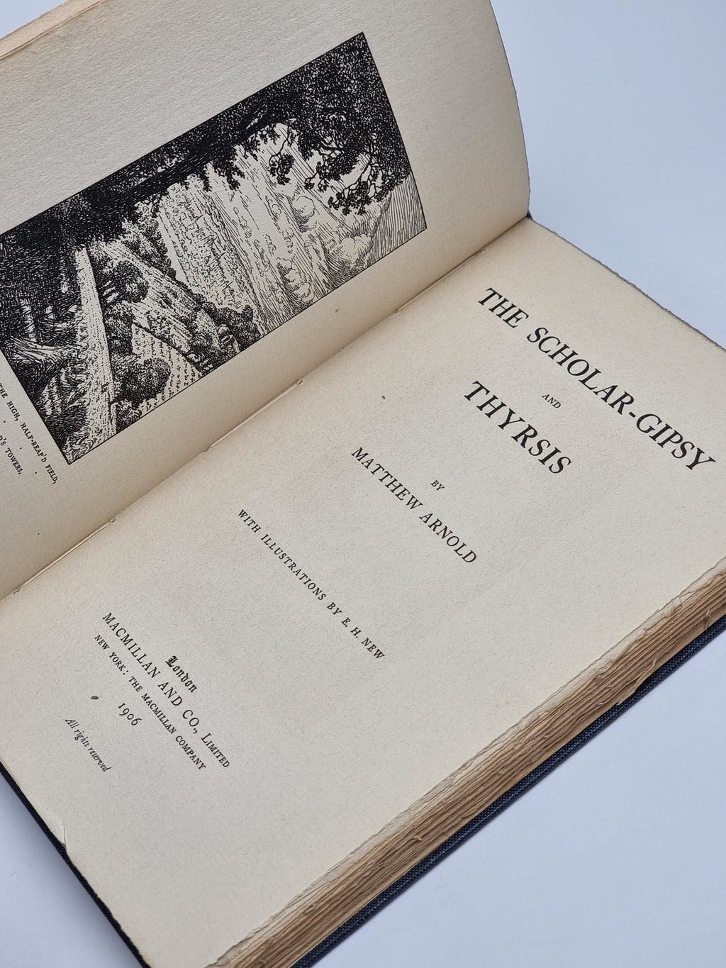The Scholar-Gipsy and Thyrsis, Matthew Arnold — 1st Edition