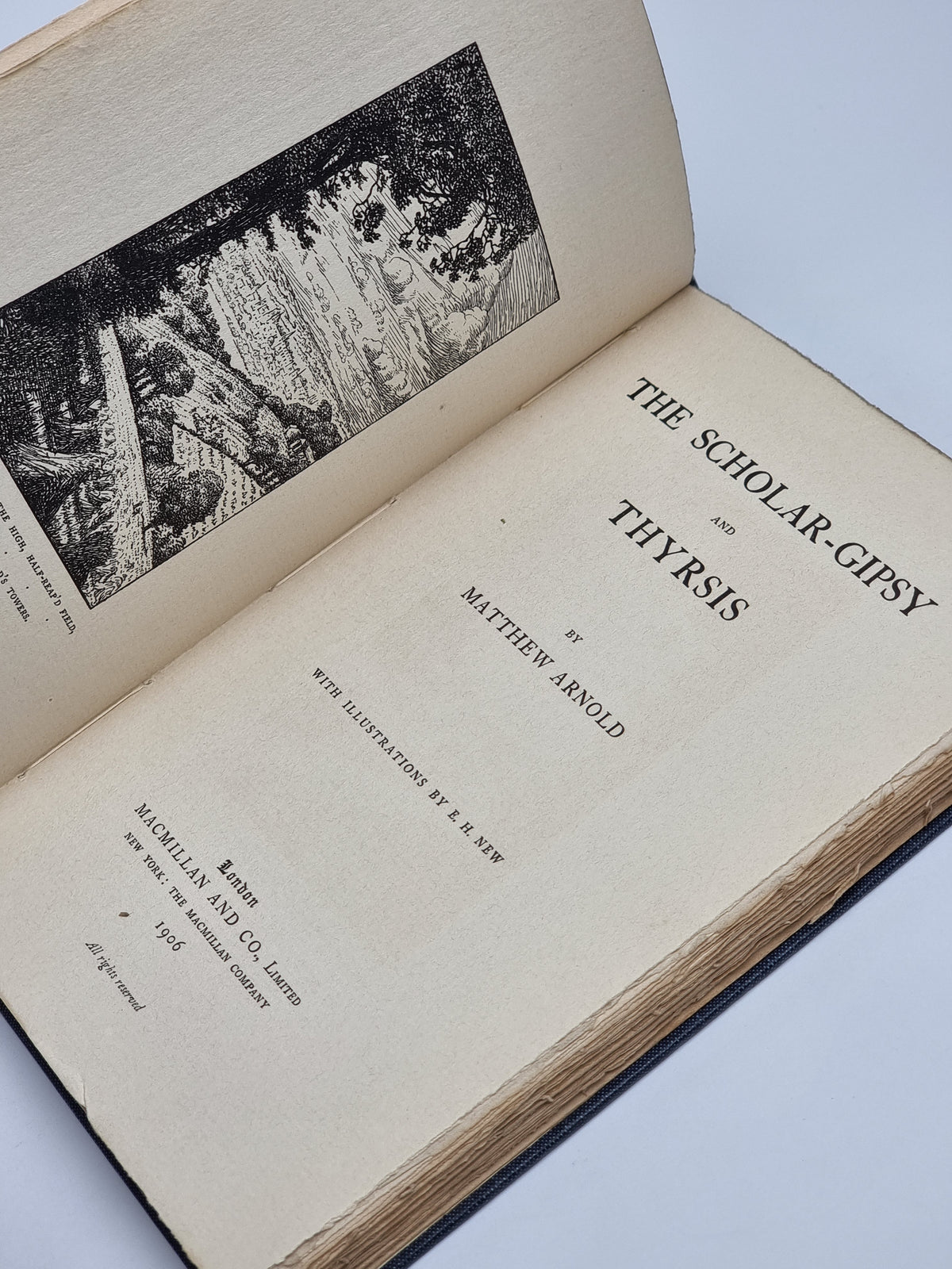 The Scholar-Gipsy and Thyrsis, Matthew Arnold — 1st Edition