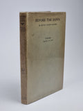 Before the Dawn: Poems Legendary and Lyrical, Hugh I'Anson Fausset