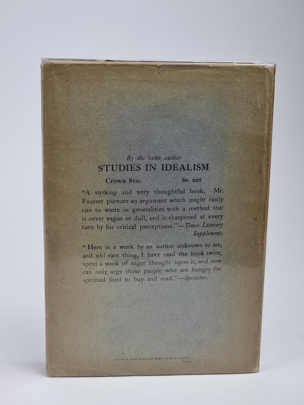 Before the Dawn: Poems Legendary and Lyrical, Hugh I'Anson Fausset