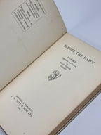 Before the Dawn: Poems Legendary and Lyrical, Hugh I'Anson Fausset