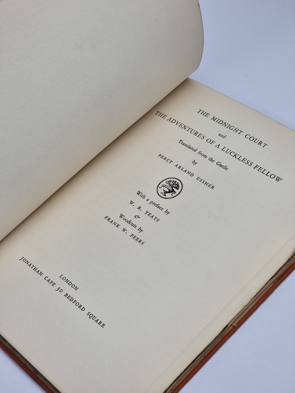 The Midnight Court and The Adventures of a Luckless Fellow, Brian Merriman