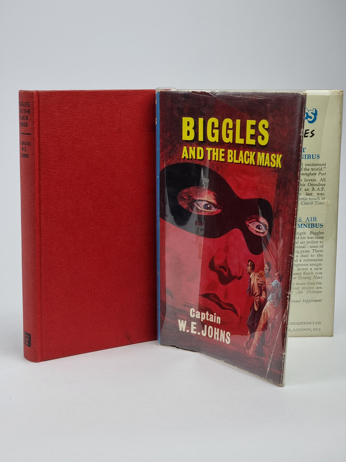 Biggles and the Black Mask, Captain W.E. Johns — 1st Edition