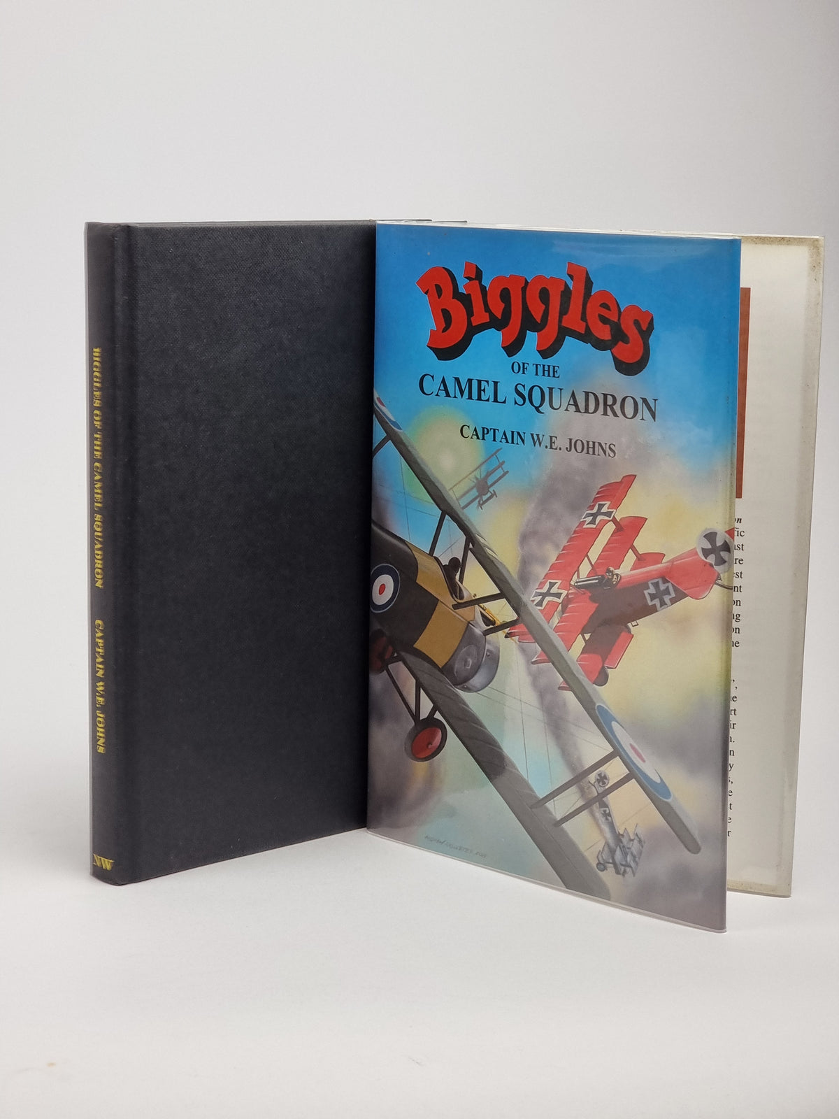 Biggles of the Camel Squadron, Captain W.E. Johns — 1st Edition, Limited
