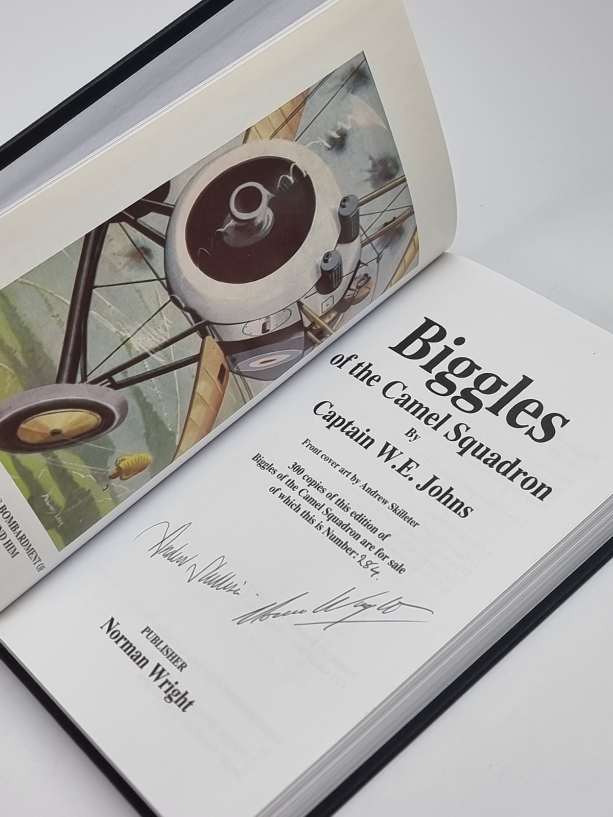Biggles of the Camel Squadron, Captain W.E. Johns — 1st Edition, Limited