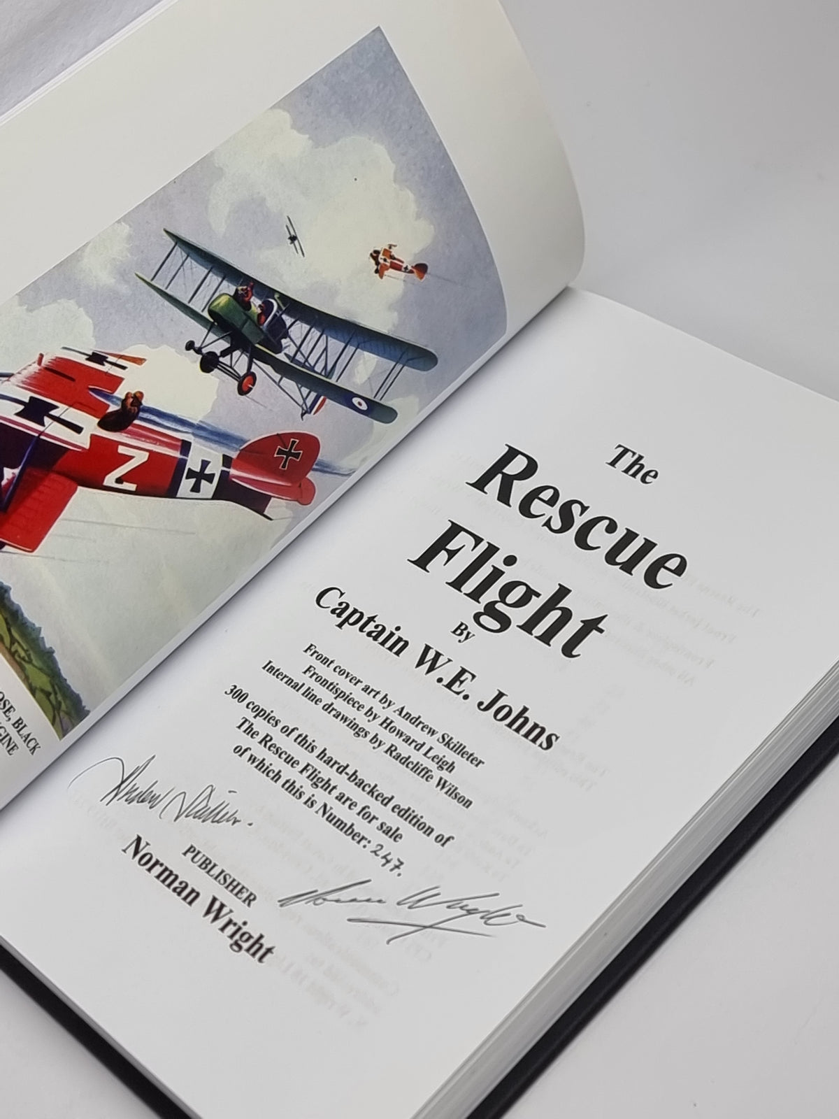 The Rescue Flight, Captain W.E. Johns — Limited Edition
