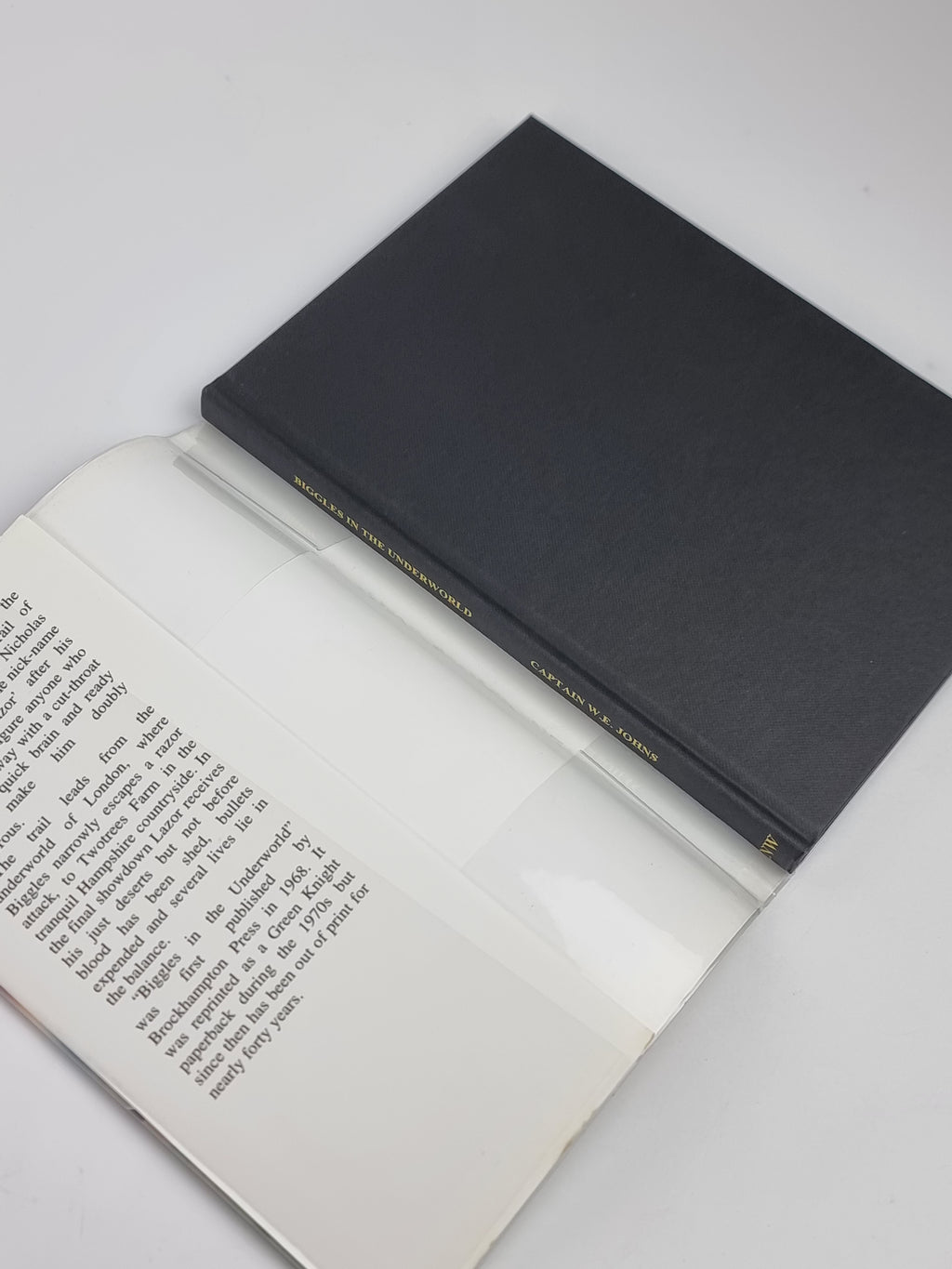 Biggles in the Underworld, Captain W.E. Johns — Limited Edition, Signed
