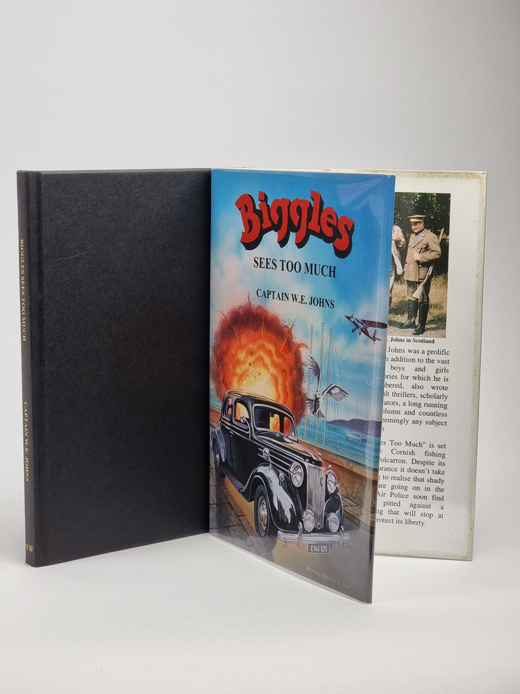 Biggles Sees Too Much, Captain W.E. Johns — Limited Edition, Signed