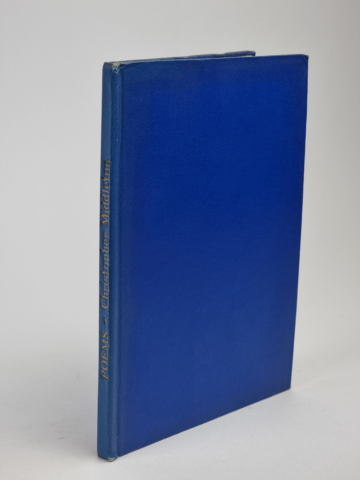 Poems, Christopher Middleton — 1st Edition
