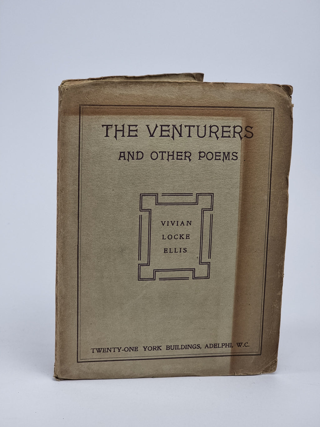 The Venturers and Other Poems, Vivian Locke Ellis — 1st Edition