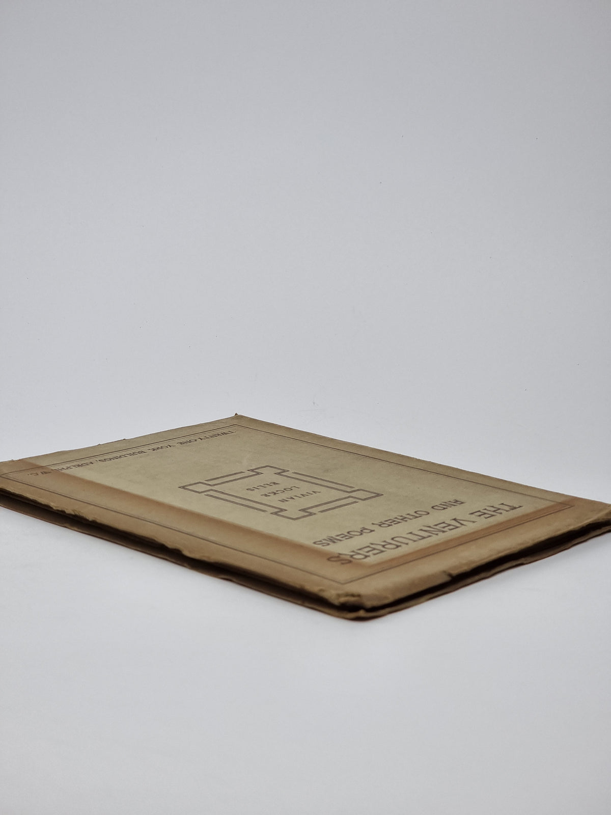 The Venturers and Other Poems, Vivian Locke Ellis — 1st Edition