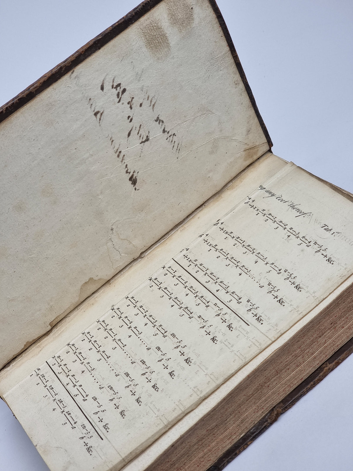 Mathematic Lessons, Abbot de Molières — 1st Edition