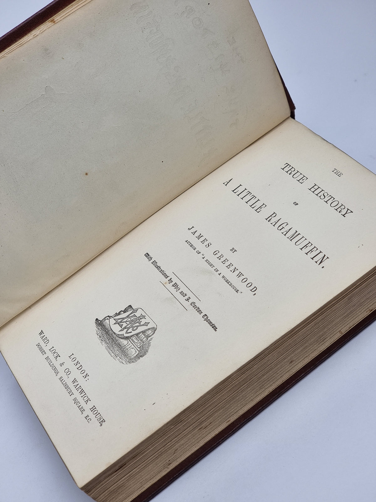 The True History of a Little Ragamuffin, James Greenwood