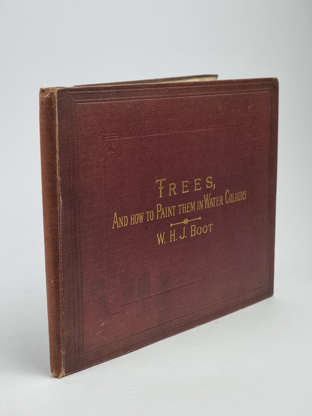 Trees, and How to Paint Them in Water-Colours, W. H. J. Boot — 1st Edition