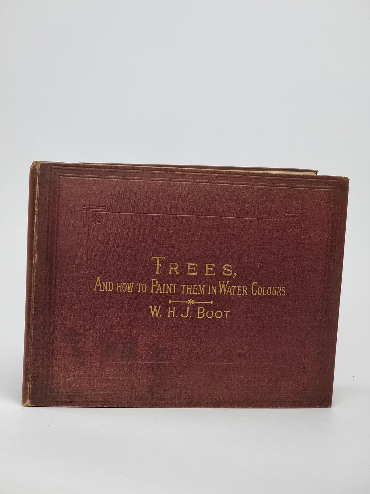 Trees, and How to Paint Them in Water-Colours, W. H. J. Boot — 1st Edition