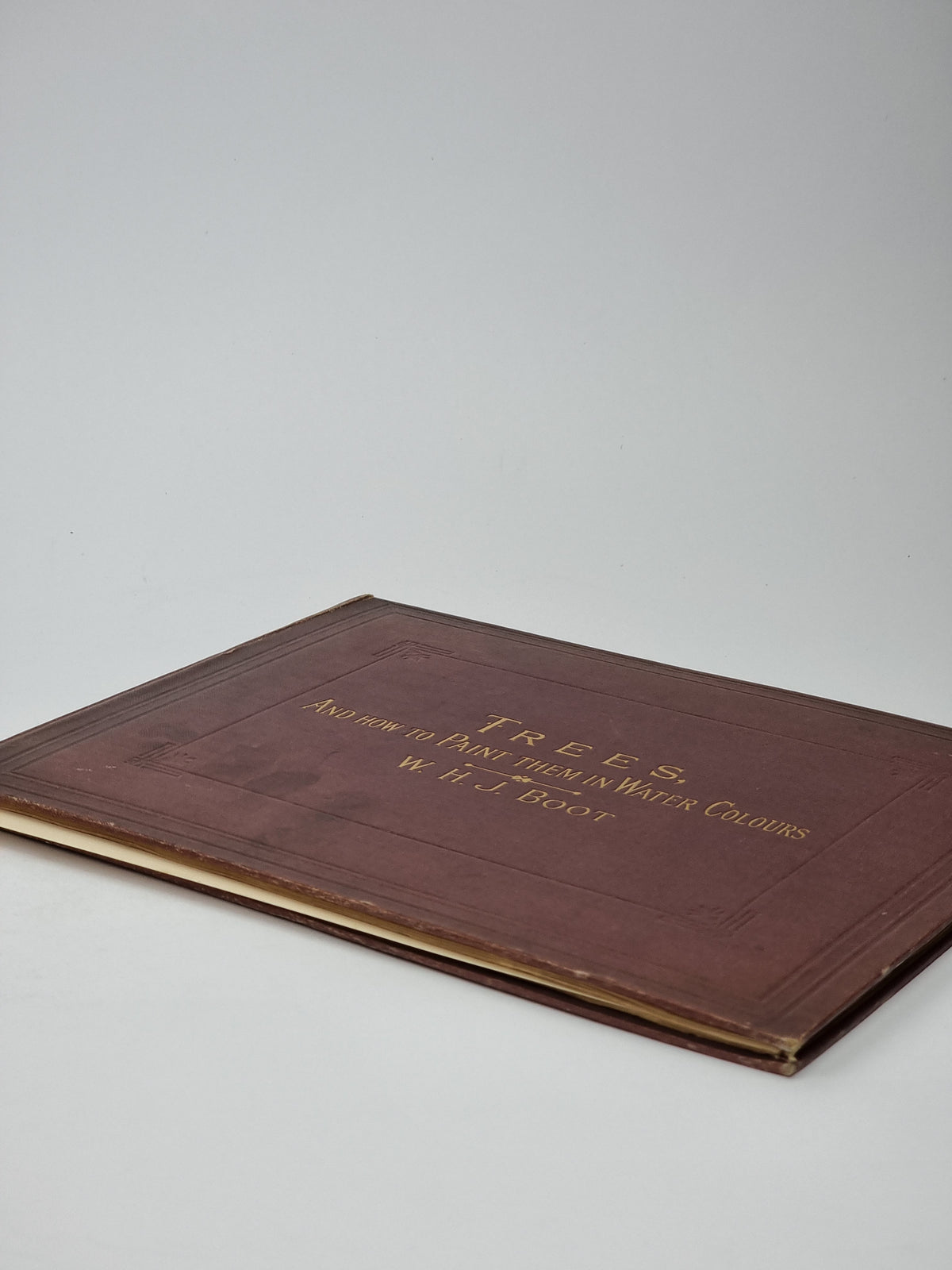 Trees, and How to Paint Them in Water-Colours, W. H. J. Boot — 1st Edition