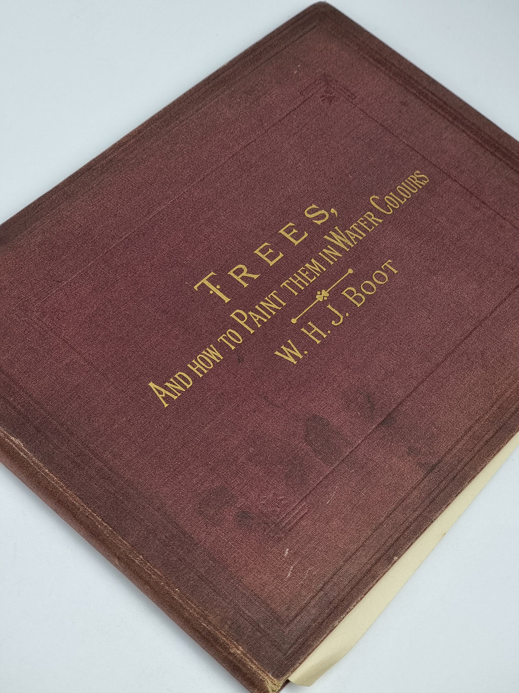 Trees, and How to Paint Them in Water-Colours, W. H. J. Boot — 1st Edition