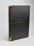 Southport Corporation Bill, Southport Corporation — 1st Edition
