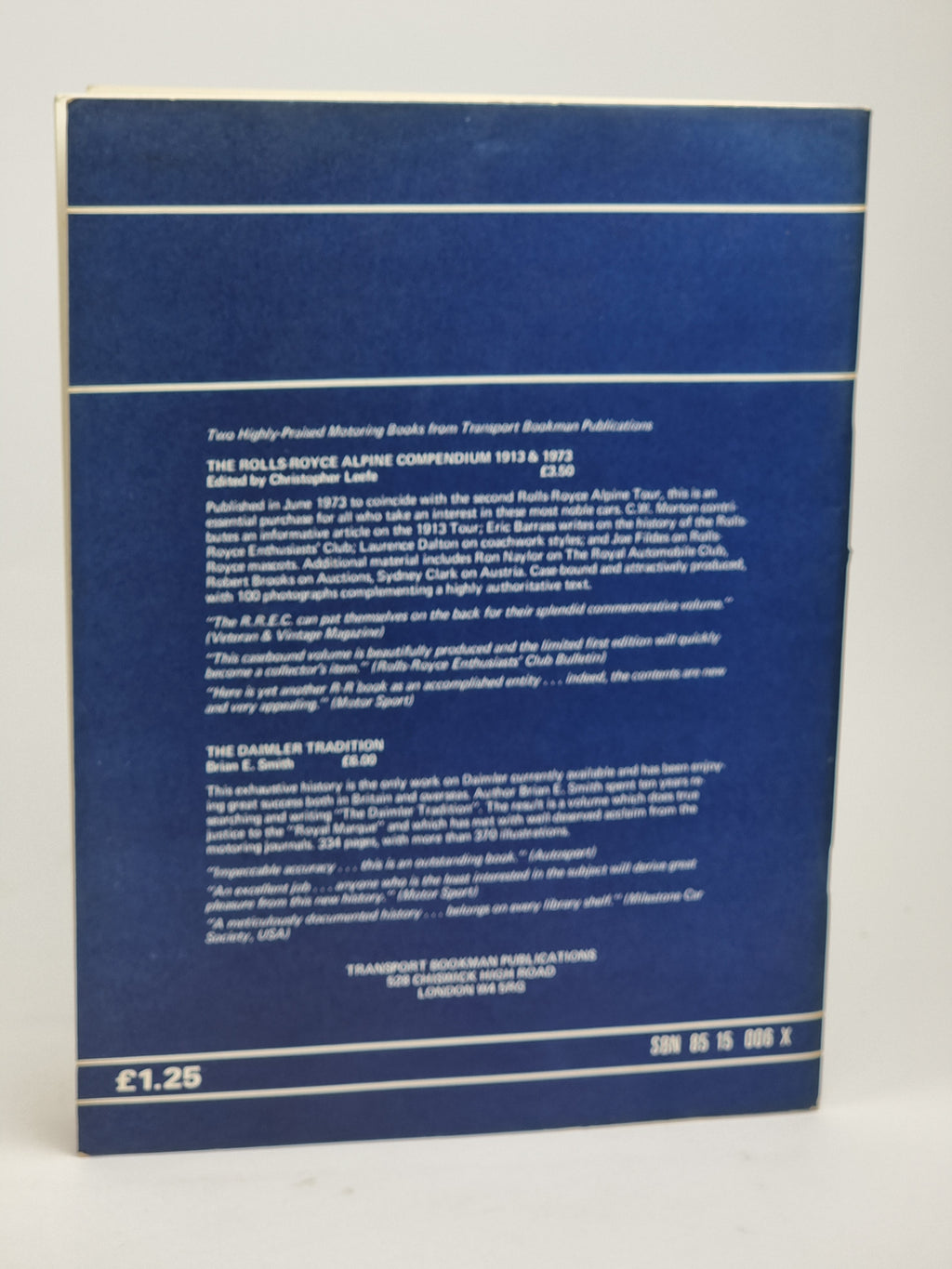 An Index to Rolls-Royce and Bentley Periodicals, Tom C. Clarke — 1st Edition