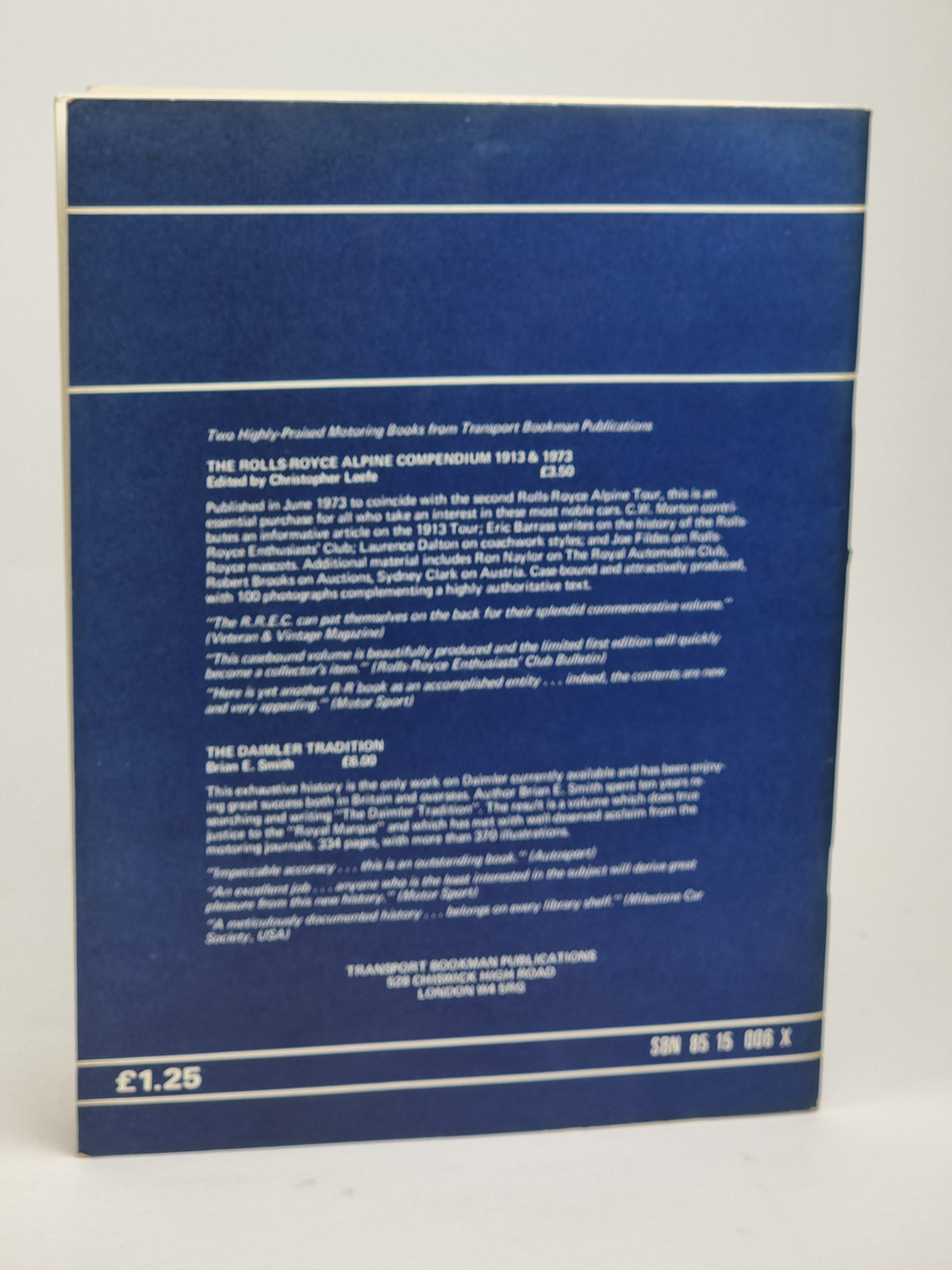 An Index to Rolls-Royce and Bentley Periodicals, Tom C. Clarke — 1st Edition