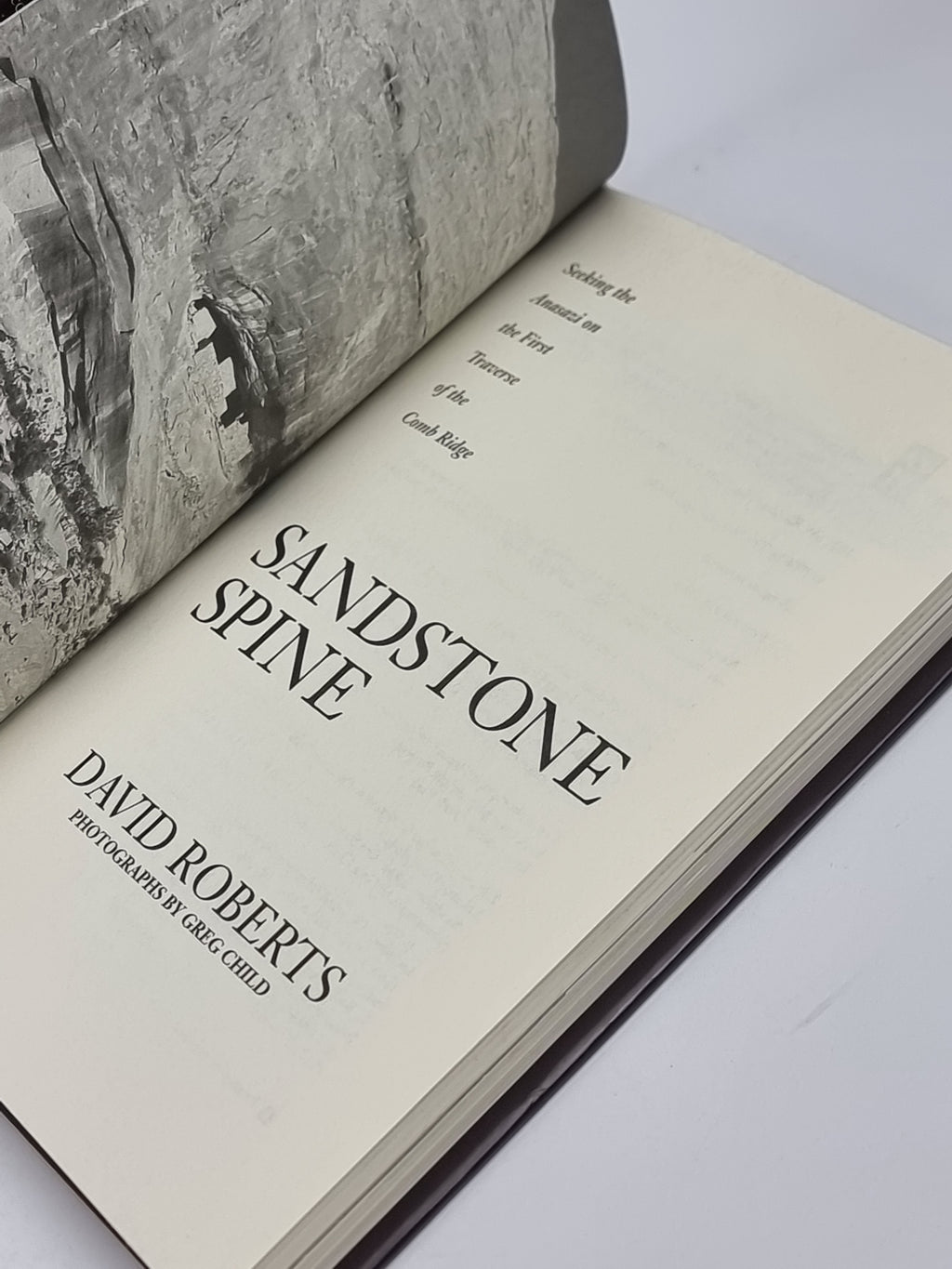 Sandstone Spine, David Roberts — 1st Edition