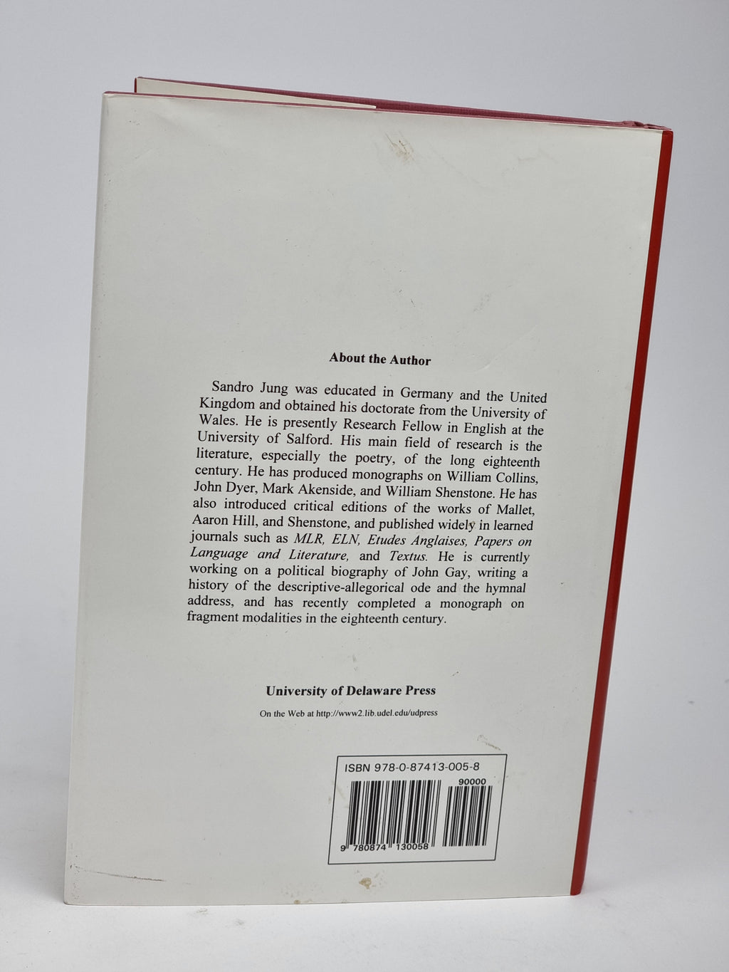 David Mallet, Anglo-Scot, Sandro Jung — 1st Edition, Signed