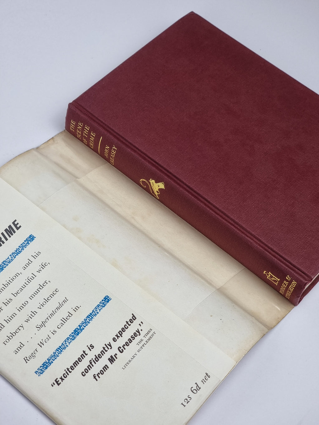 The Scene of the Crime, John Creasey — 1st Edition