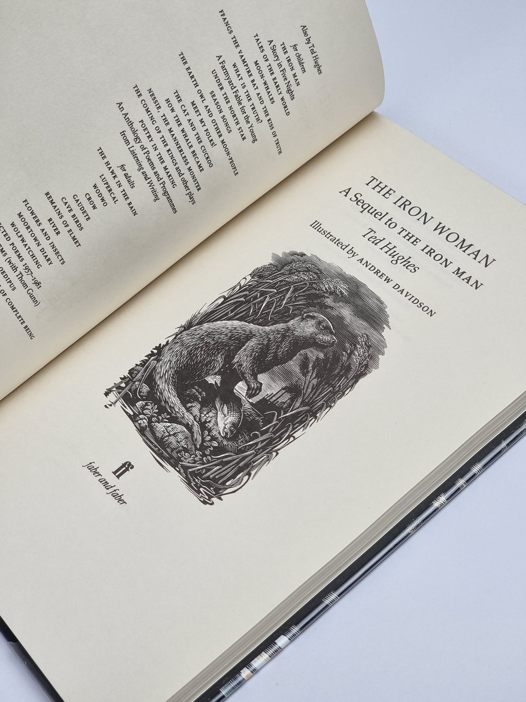 The Iron Woman, Ted Hughes — 1st Edition