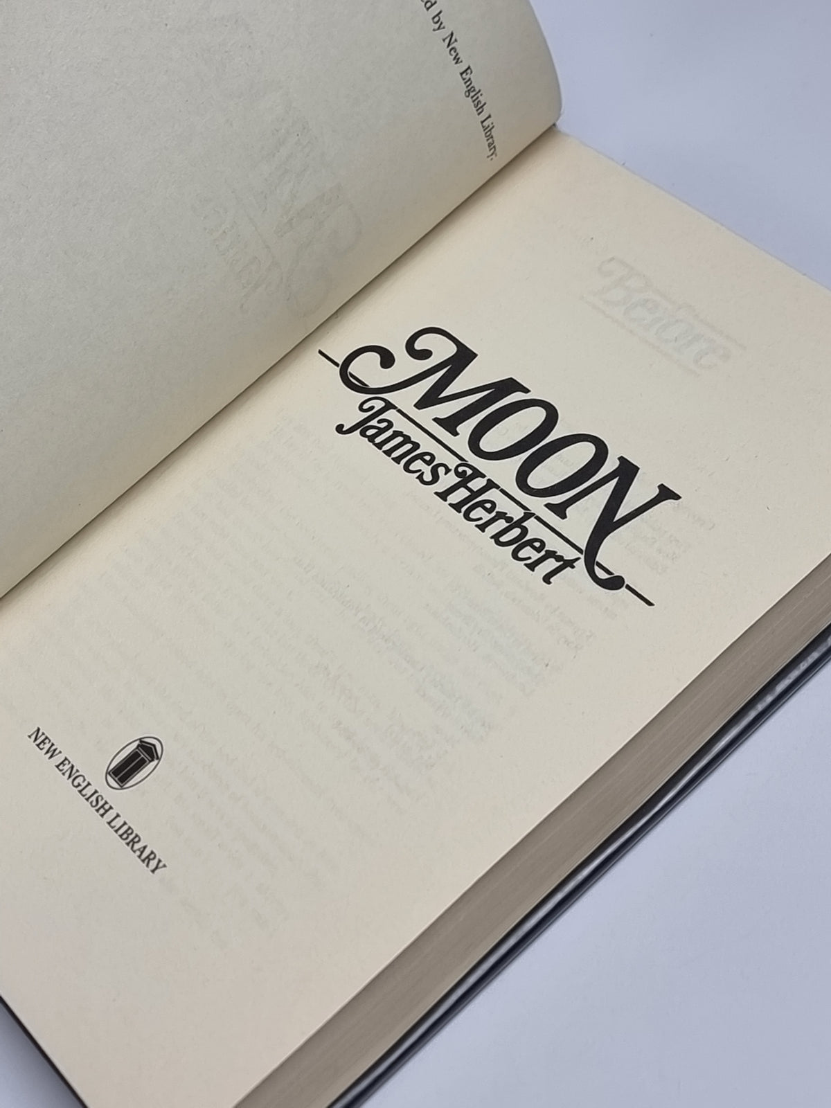 Moon, James Herbert — 1st Edition