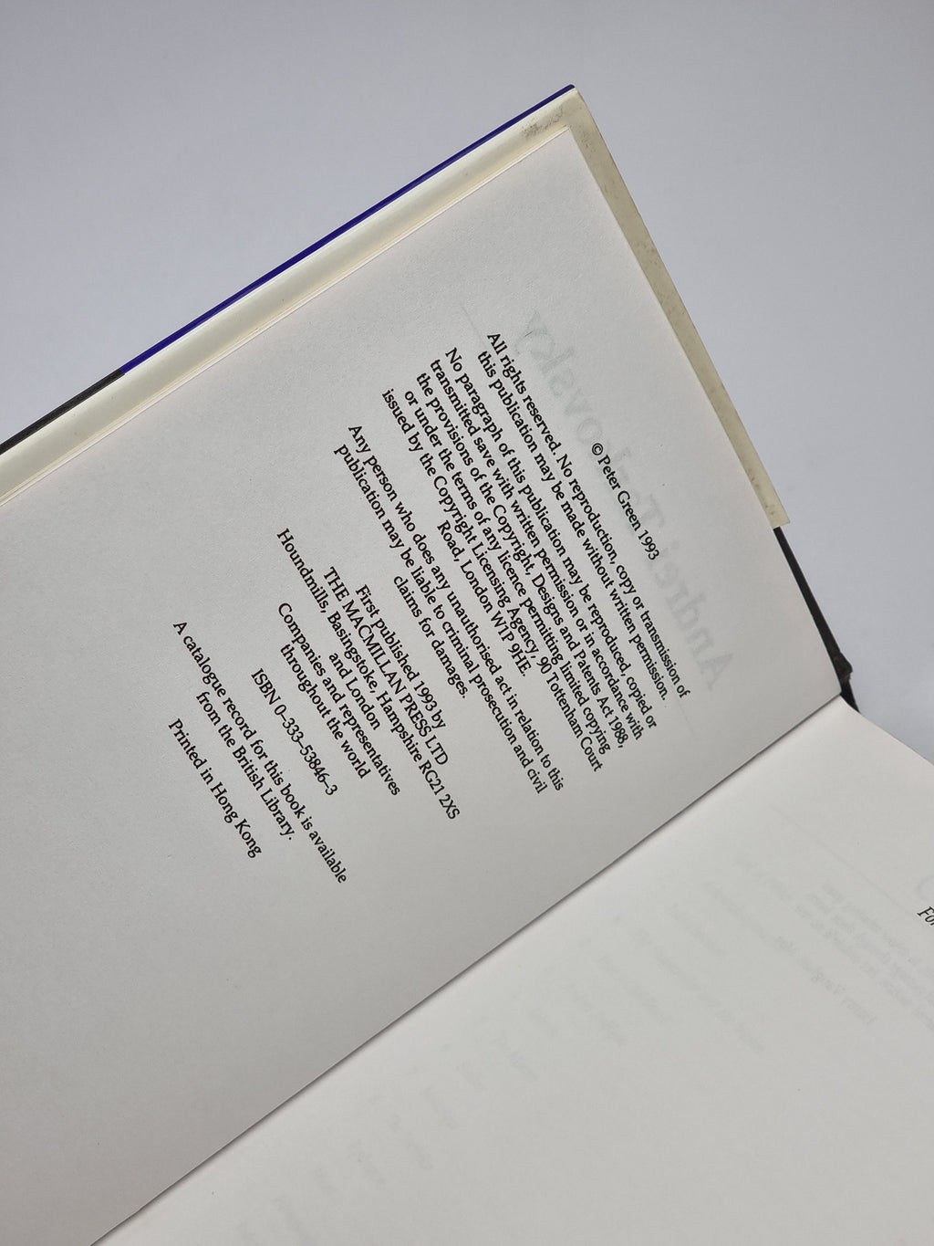 Andrei Tarkovsky: The Winding Quest, Peter Green — 1st Edition
