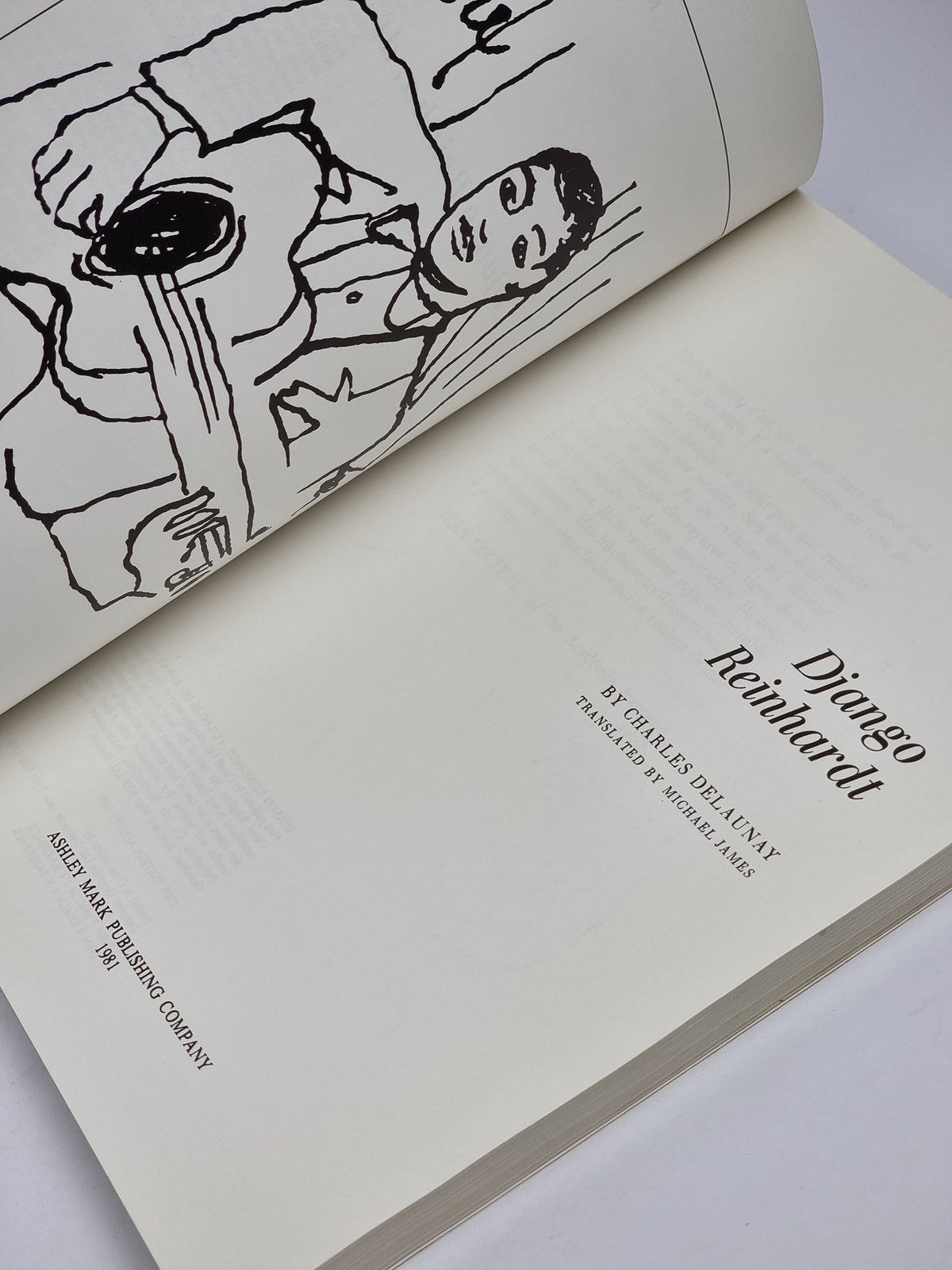 Django Reinhardt, Charles Delaunay — 1st Edition (Review Copy)