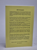 Archives of the British Chemical Industry 1750-1914 — 1st Edition