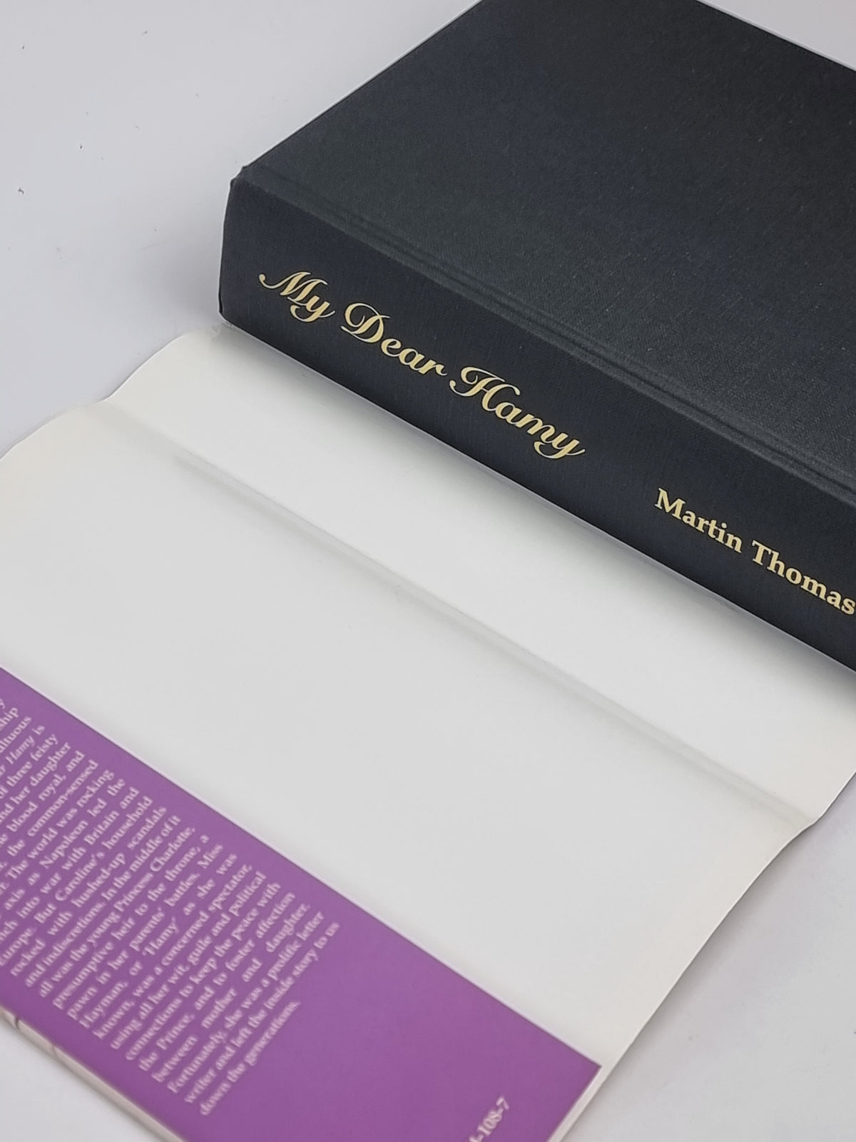 My Dear Hamy, Martin Thomas — 1st Edition, Signed