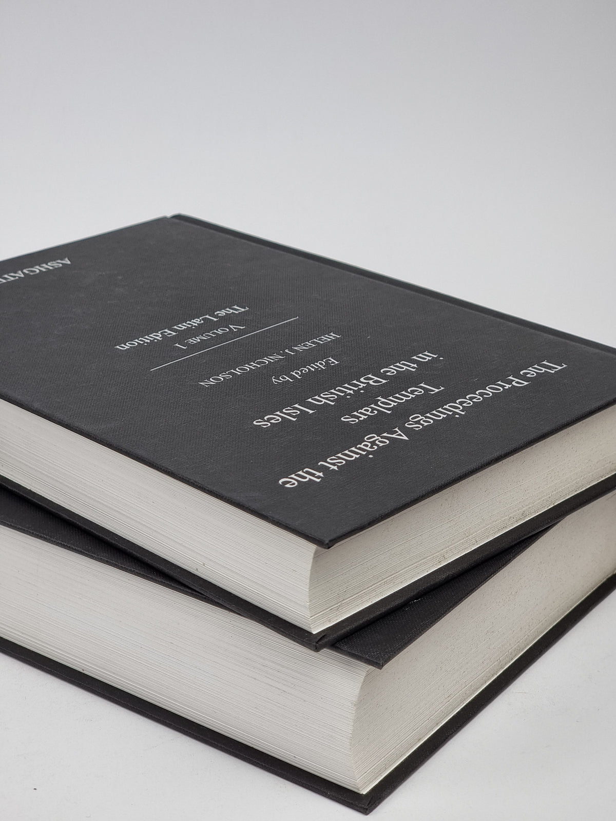 The Proceedings Against the Templars in the British Isles, Helen J. Nicholson