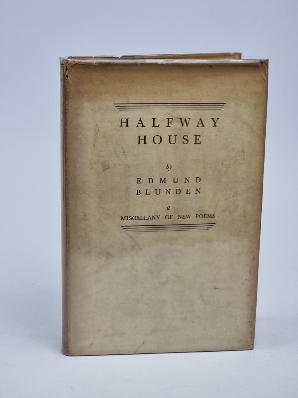 Halfway House: A Miscellany of New Poems, Edmund Blunden — 1st Edition