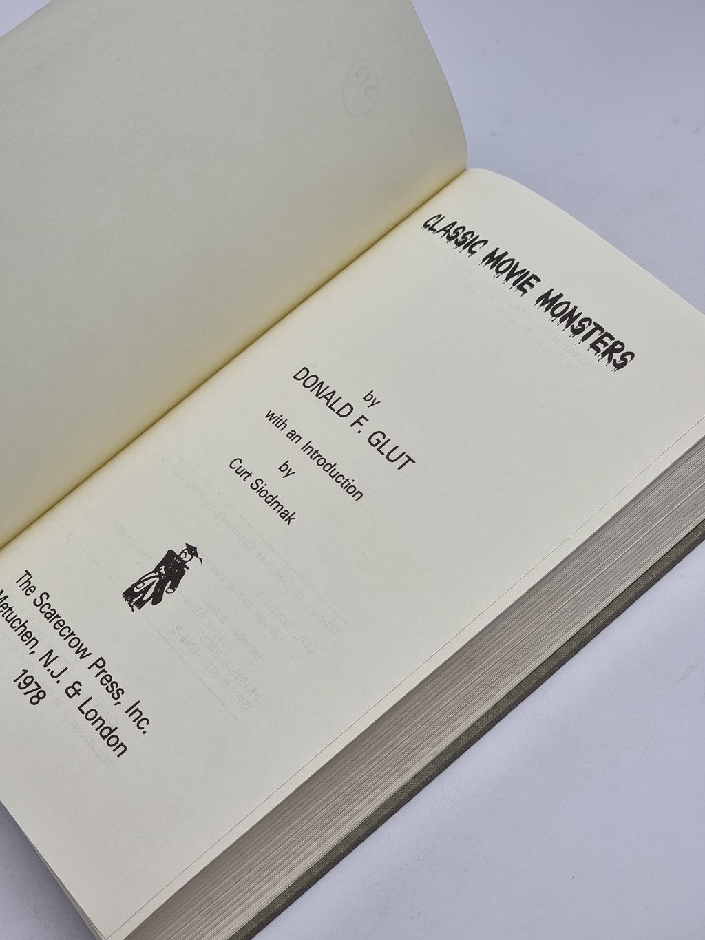 Classic Movie Monsters, Donald F. Glut — 1st Edition