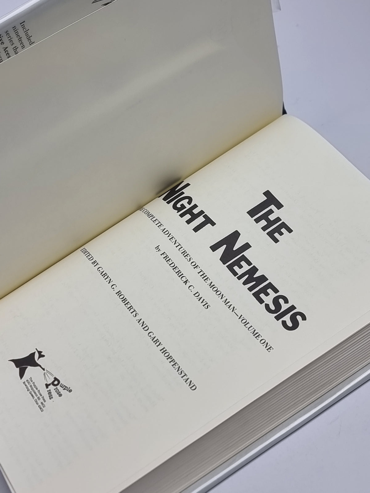 The Night Nemesis: The Complete Adventures of the Moon Man — Vol. 1