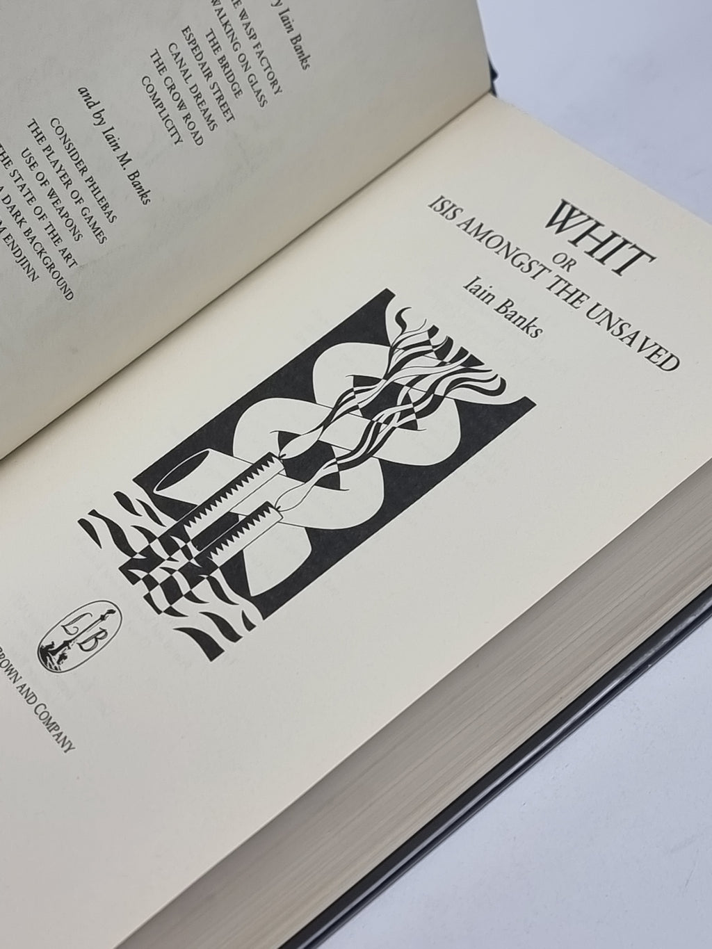 Whit, Iain Banks — 1st Edition, Signed