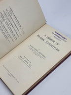 A Primer of Kymric Literature, David James (Defynnog) — 1st Edition