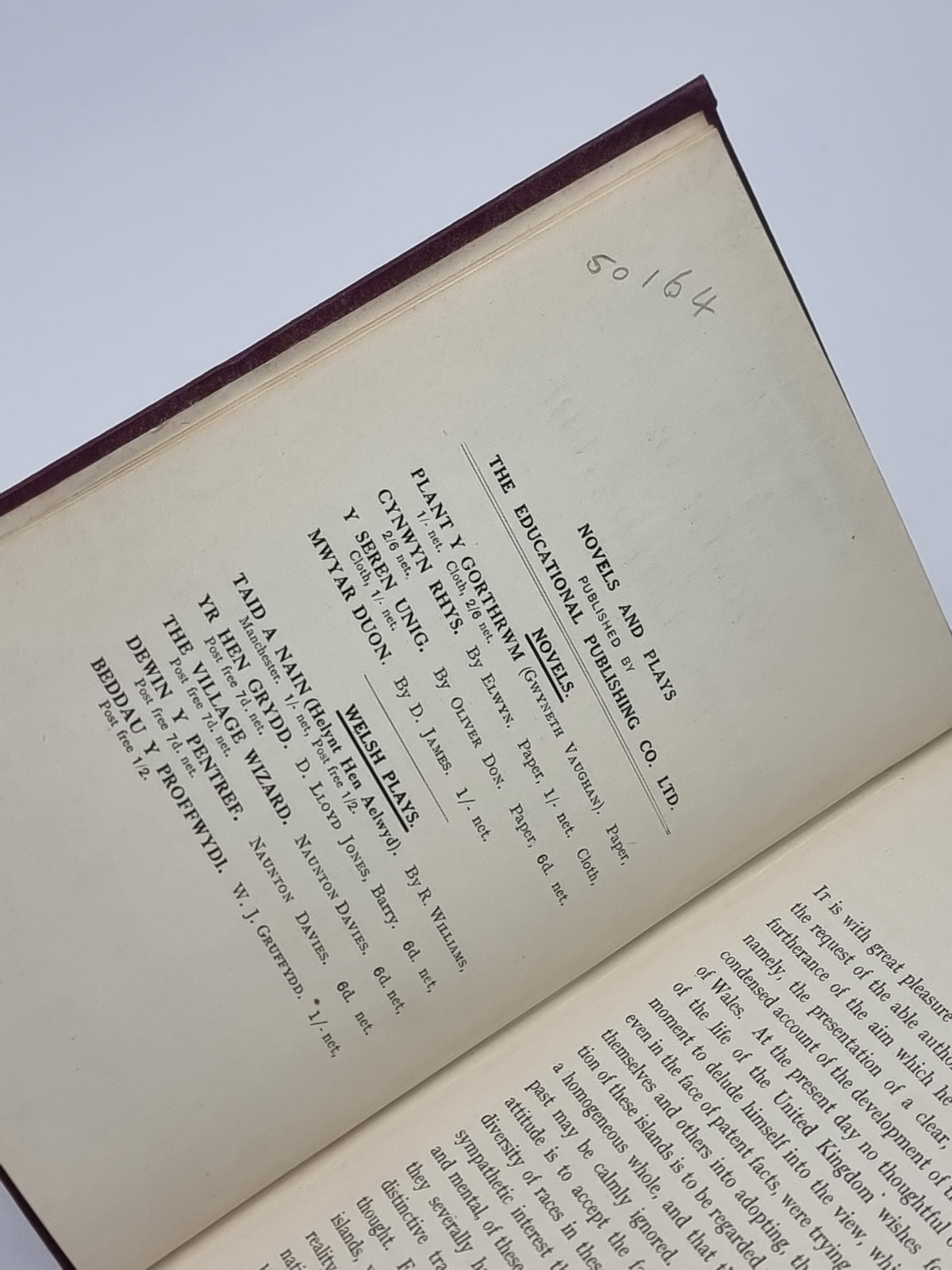 A Primer of Kymric Literature, David James (Defynnog) — 1st Edition