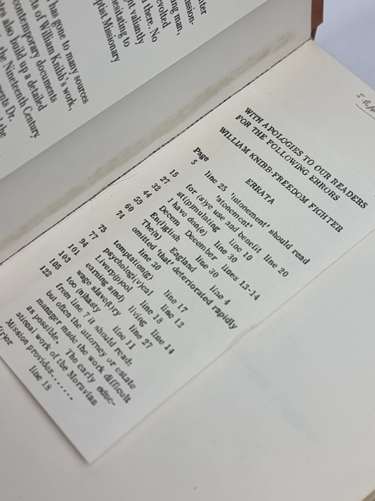 William Knibb: Freedom Fighter, G.A. Catherall — 1st Edition