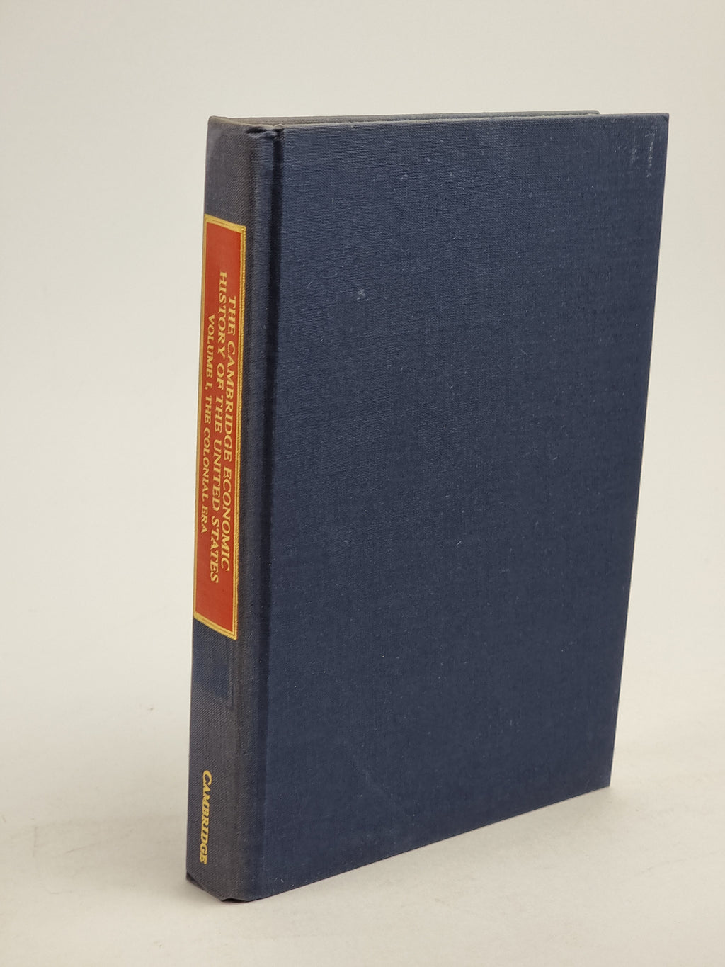 The Cambridge Economic History of the United States, Volume I — 1st Ed