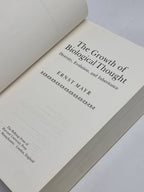 The Growth of Biological Thought: Diversity, Evolution, and Inheritance