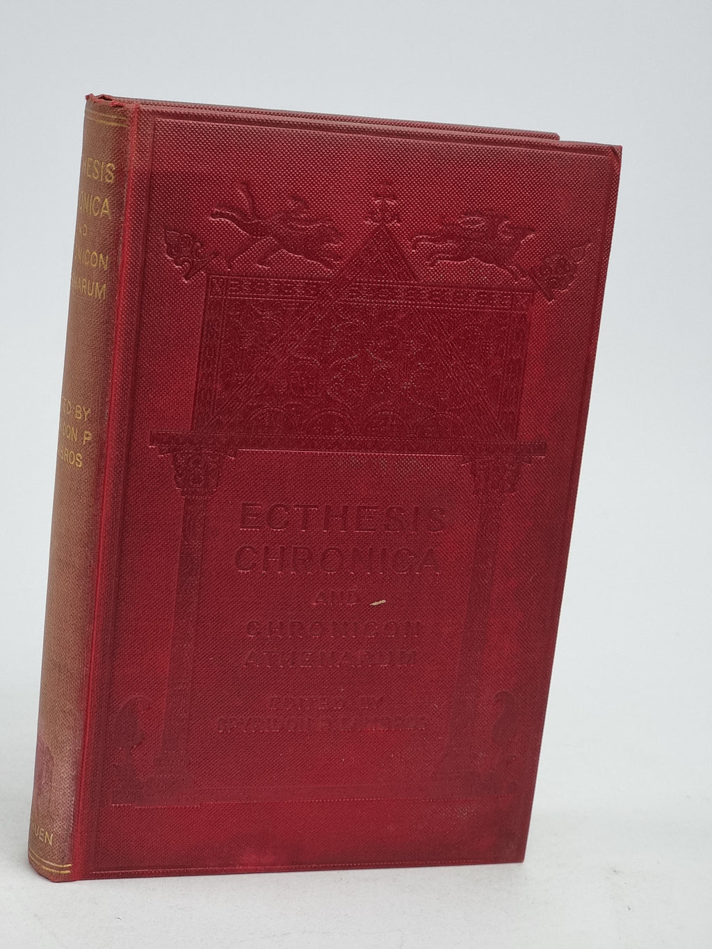 Ecthesis Chronica and Chronicon Athenarum, Spyridon P. Lambros