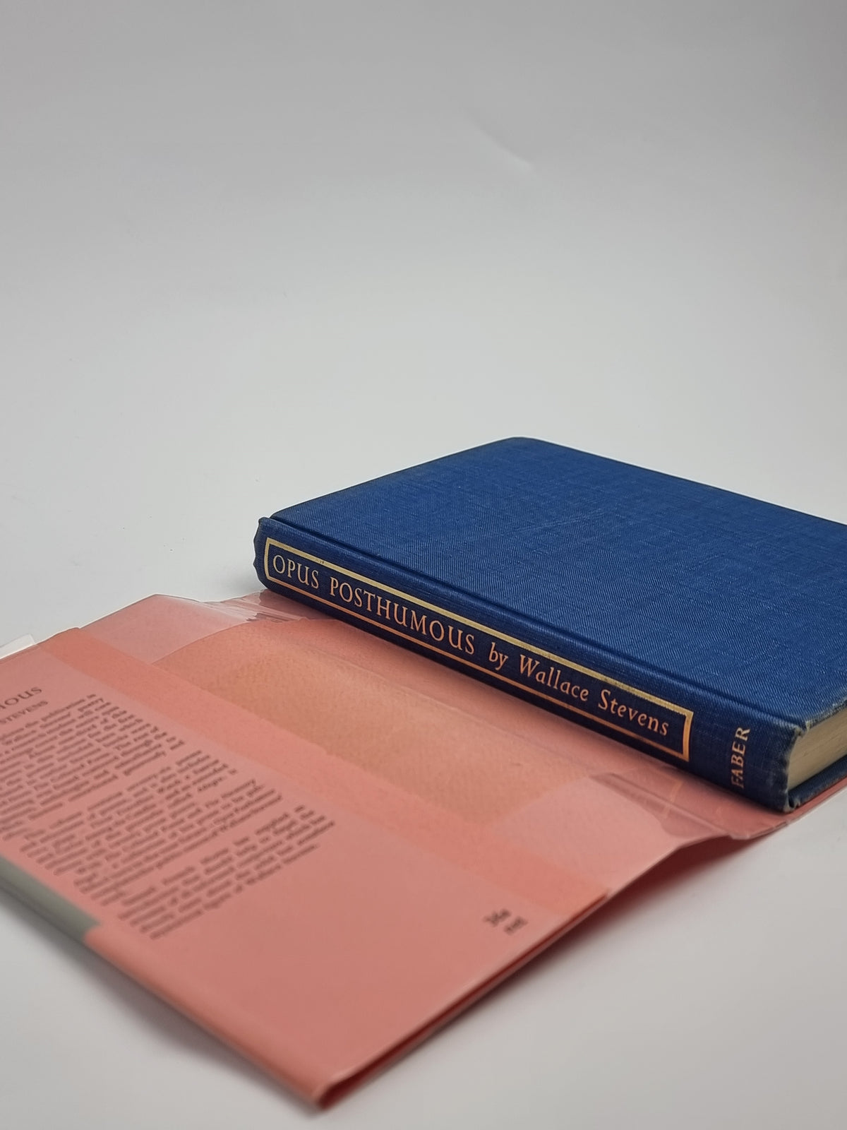 Opus Posthumous, Wallace Stevens — 1st Edition