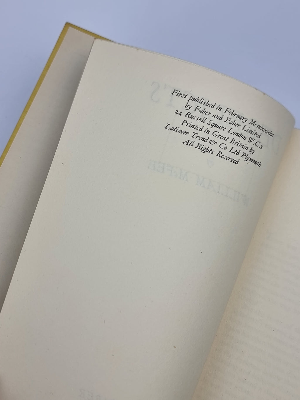 Derelicts, William McFee — 1st Edition