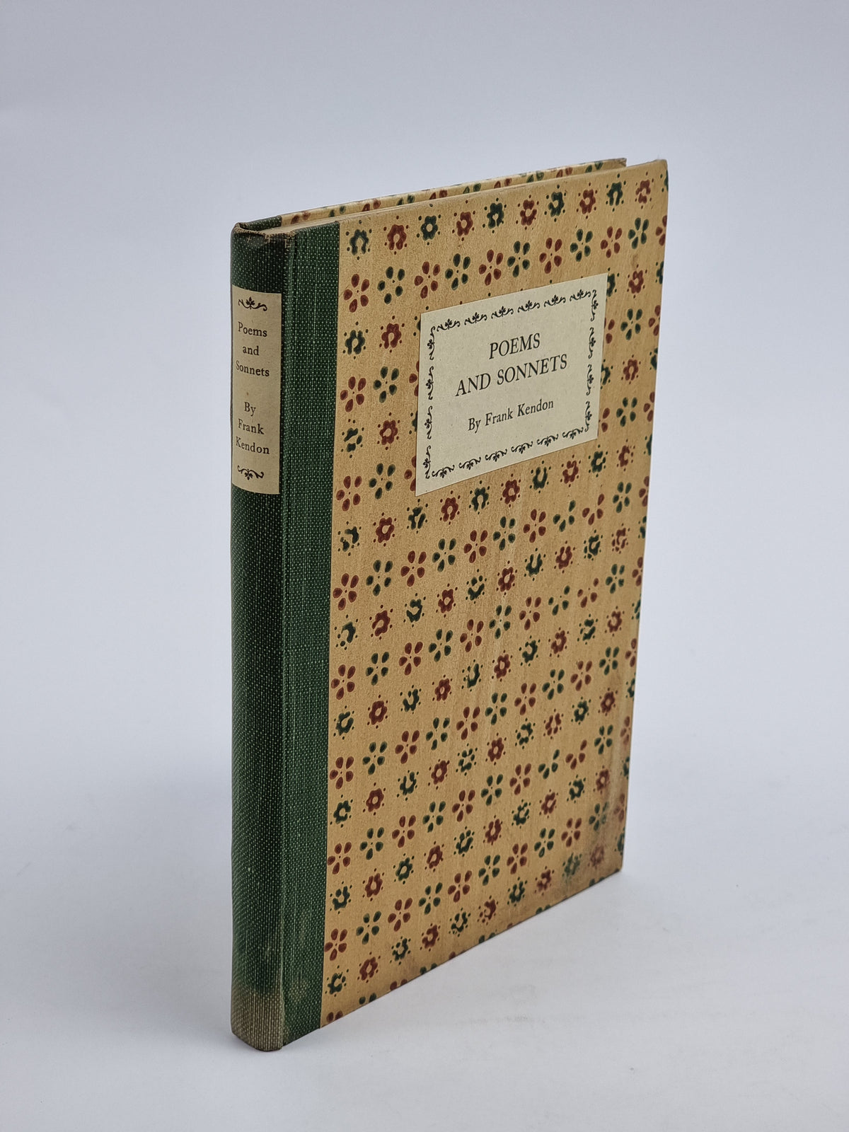 Poems and Sonnets, Frank Kendon — 1st Edition
