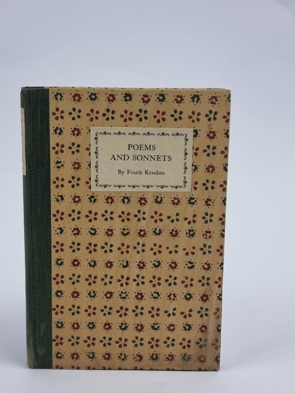 Poems and Sonnets, Frank Kendon — 1st Edition