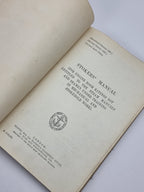 Stokers' Manual, Admiralty